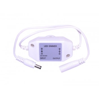 LED диммер 6A 72W 12V White (Mini,провод)